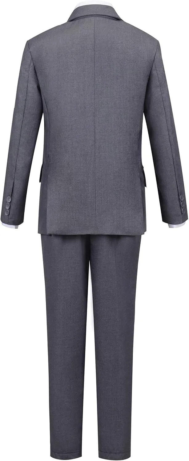 Toddler Boys Suit Kids Formal Dresswear Prom Tuxedo Children's Slim Fit Suits