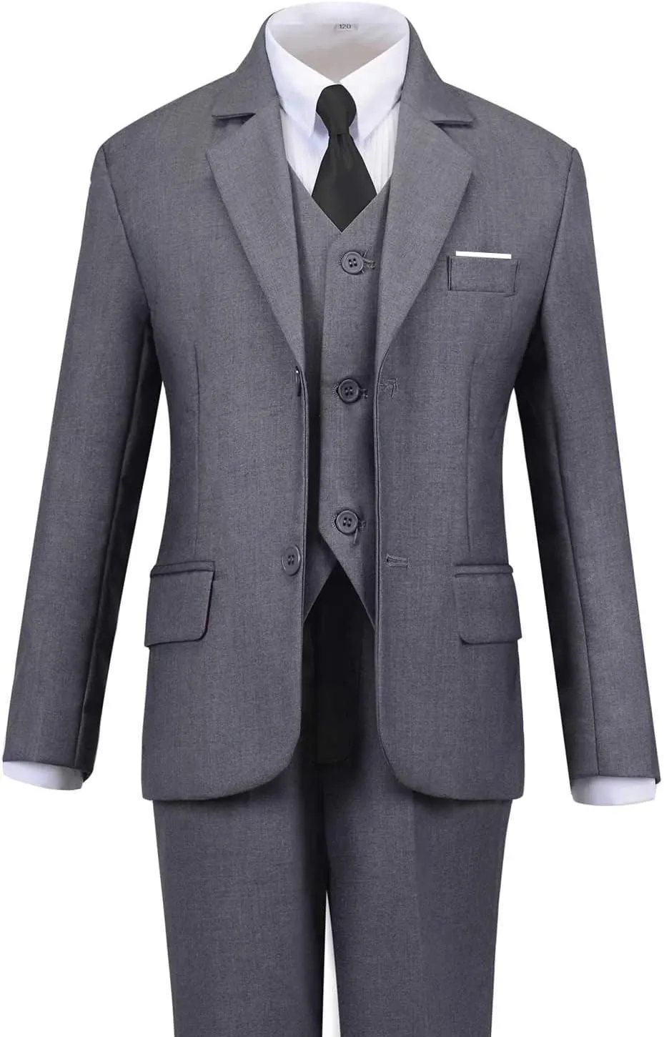 Toddler Boys Suit Kids Formal Dresswear Prom Tuxedo Children's Slim Fit Suits