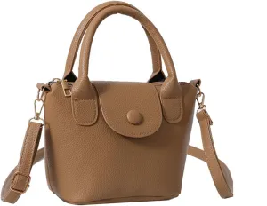 Tote Bag for Women PU Leather Shoulder Bags Hobo Bags Samll Purse and Handbags with Adjustable Shoulder Strap (White)