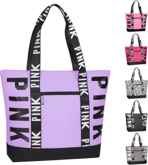 Travel Tote Bag for Women, Large Waterproof Beach Bag for Daily