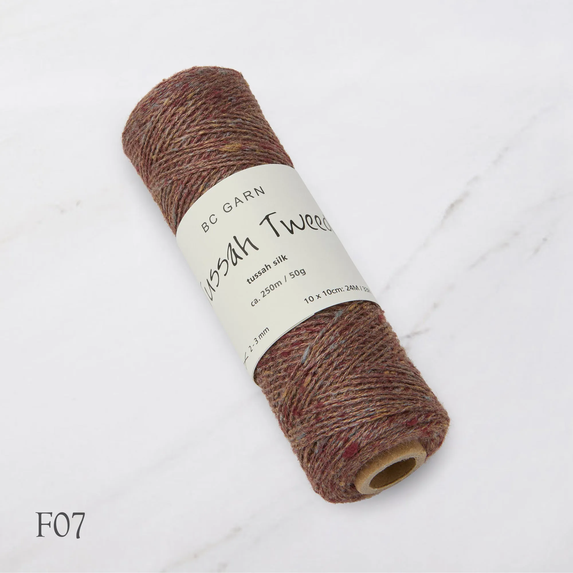 Tussah Tweed (100% silk)