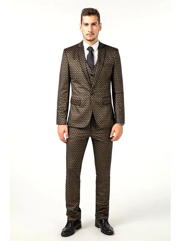 Unique New Arrival Formal Party Business Banquet 5 Piece Men Suits MS014