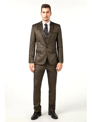 Unique New Arrival Formal Party Business Banquet 5 Piece Men Suits MS014