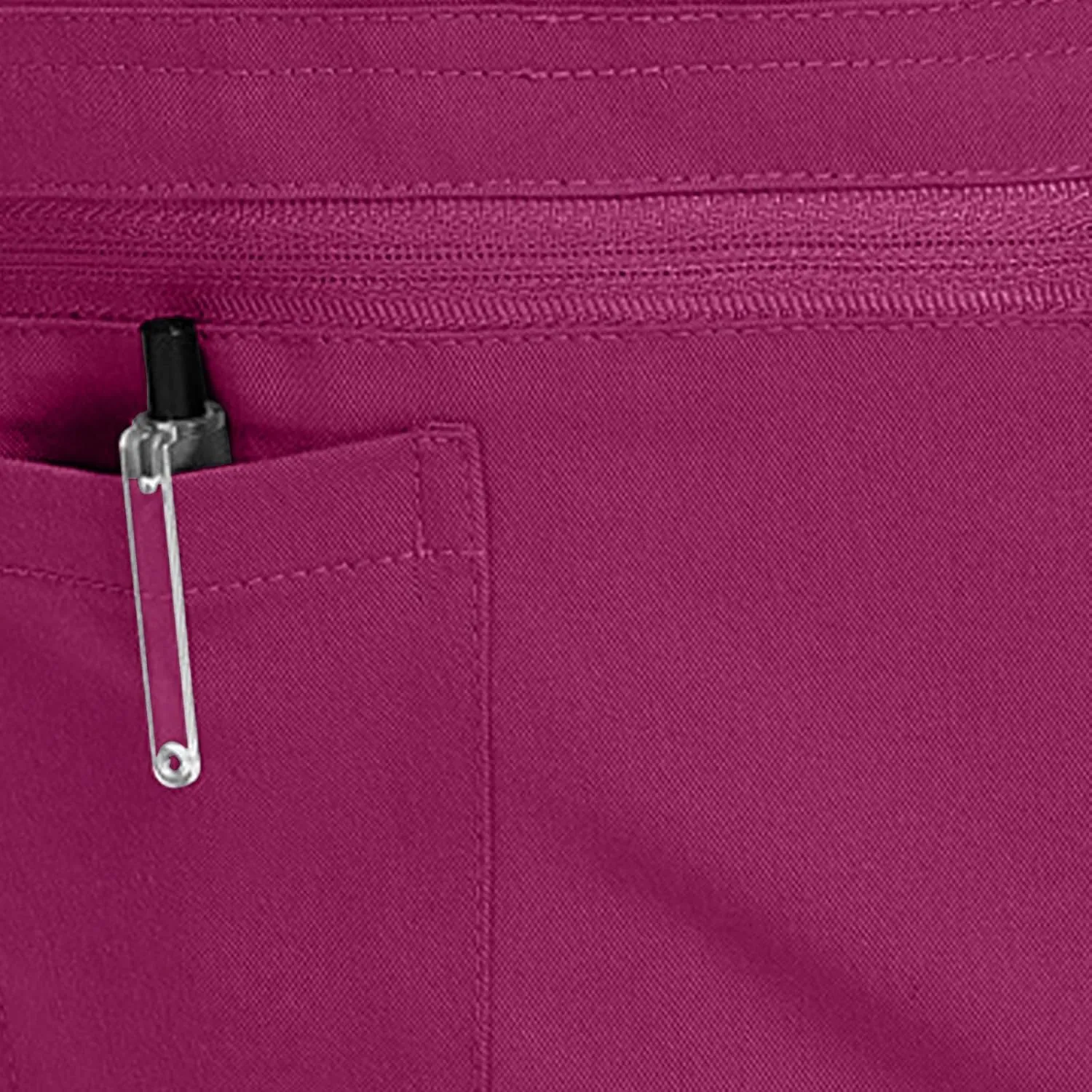 V Neck Scrubs Set Women Nurse Uniform 2 Piece Outfits Jogger Classic Scrub_ Tops & Yoga Jogger Pants with Pockets
