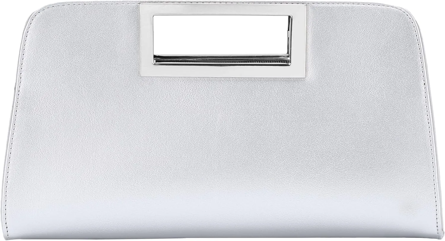 VASCHY Clutch Purse for Women,Fashion Vegan Leather Cut-Out Handle Evening Handbag Crossbody Shoulder Bag for Wedding,Party