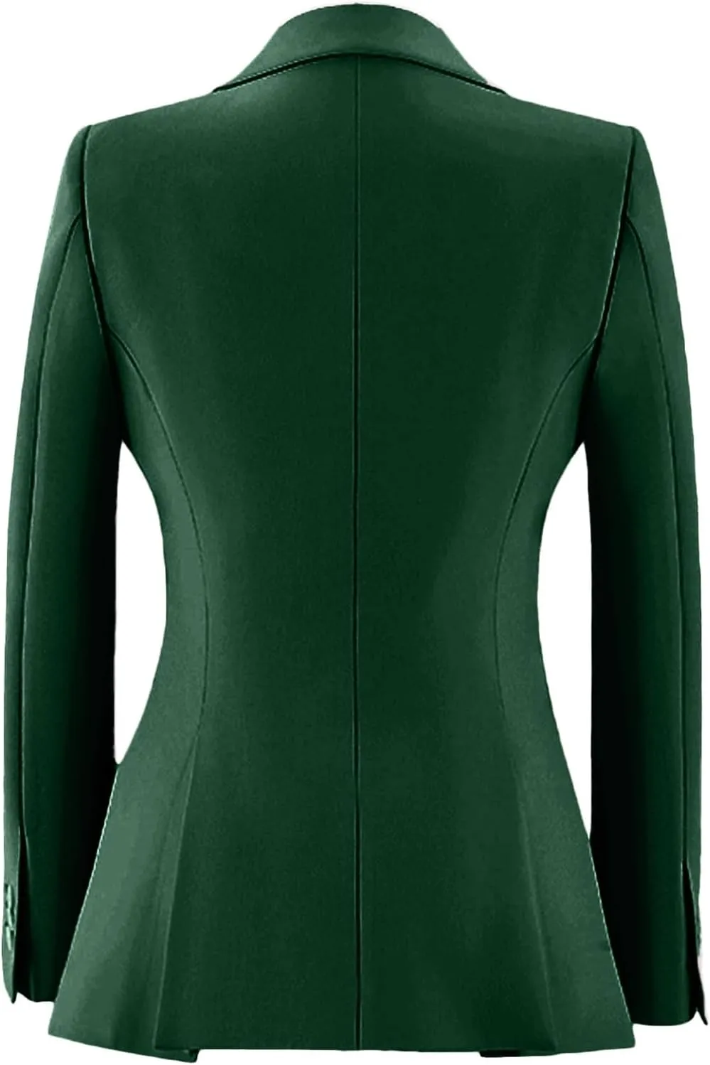 Wemaliyzd Women's Suits 2 Piece Work Office Peak Lapel Slim Fit Office Lady Blazer Pants