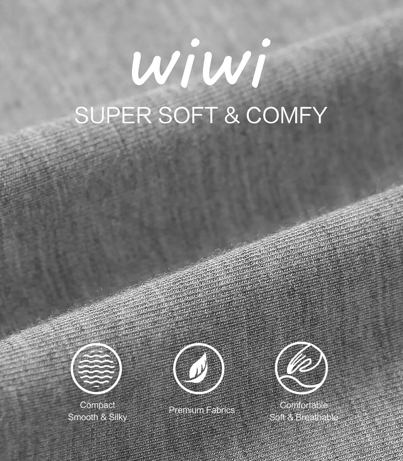 WiWi Women's Casual Wide Leg Palazzo Pants Comfy Lounge Pajama Bottoms Viscose from Bamboo Yoga Sweatpants S-XXL