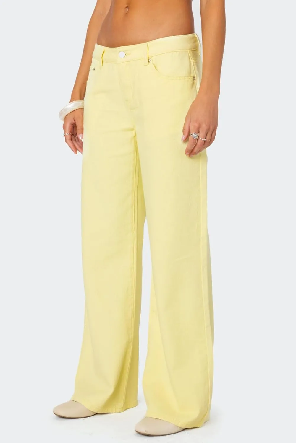 Women Y2k Straight Leg Jeans Pants High Waist Pockets Loose Fit Denim Trousers Streetwear