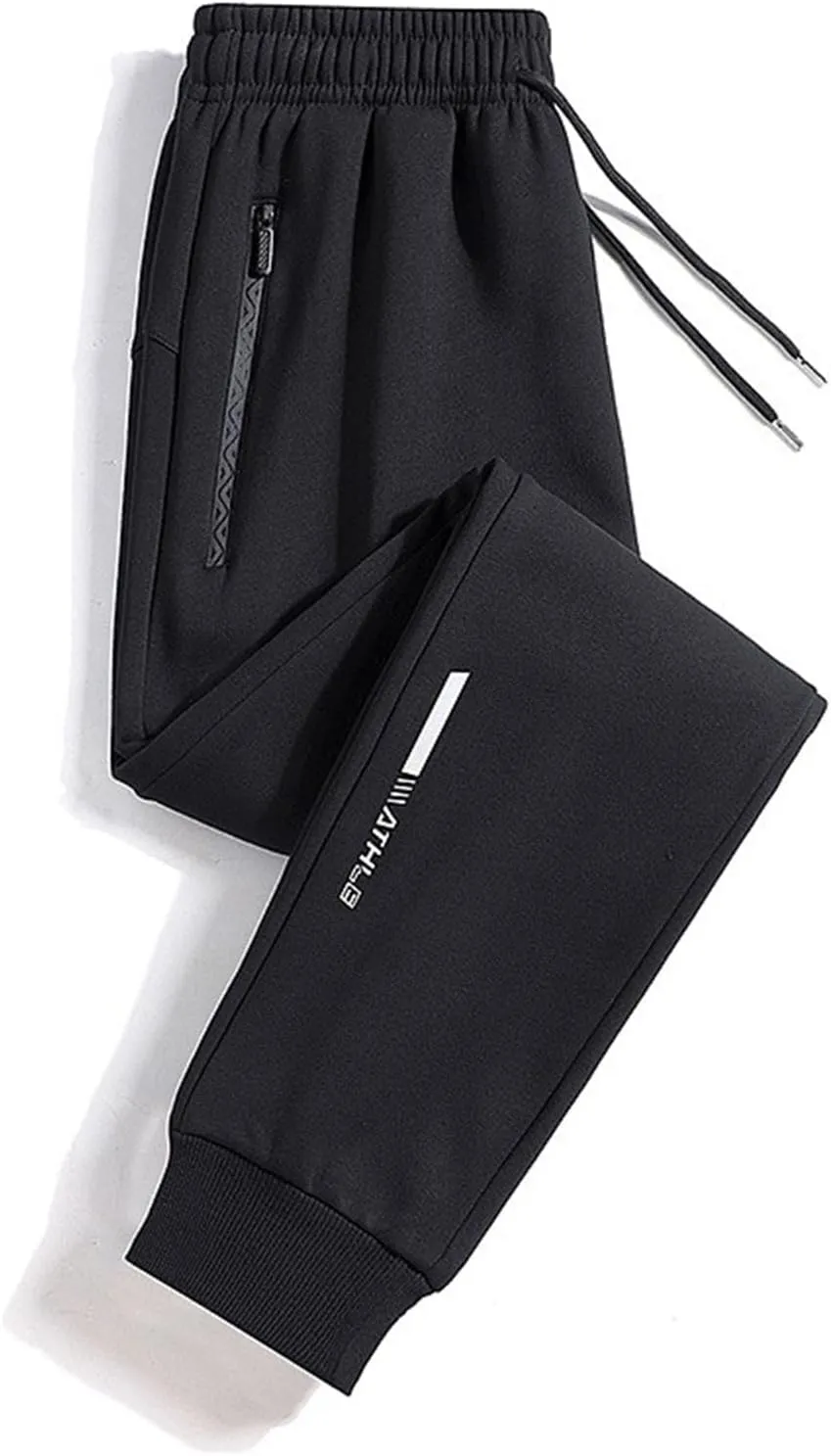 Women's Plus Size Sweatpants Elastic High Waist Baggy Casual Joggers Pants with Pockets Athletic Lounge Trousers