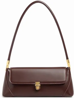 Women's Shoulder Handbags Hobo PU Leather Tote Bag Vintage Vegan Underarm Purse