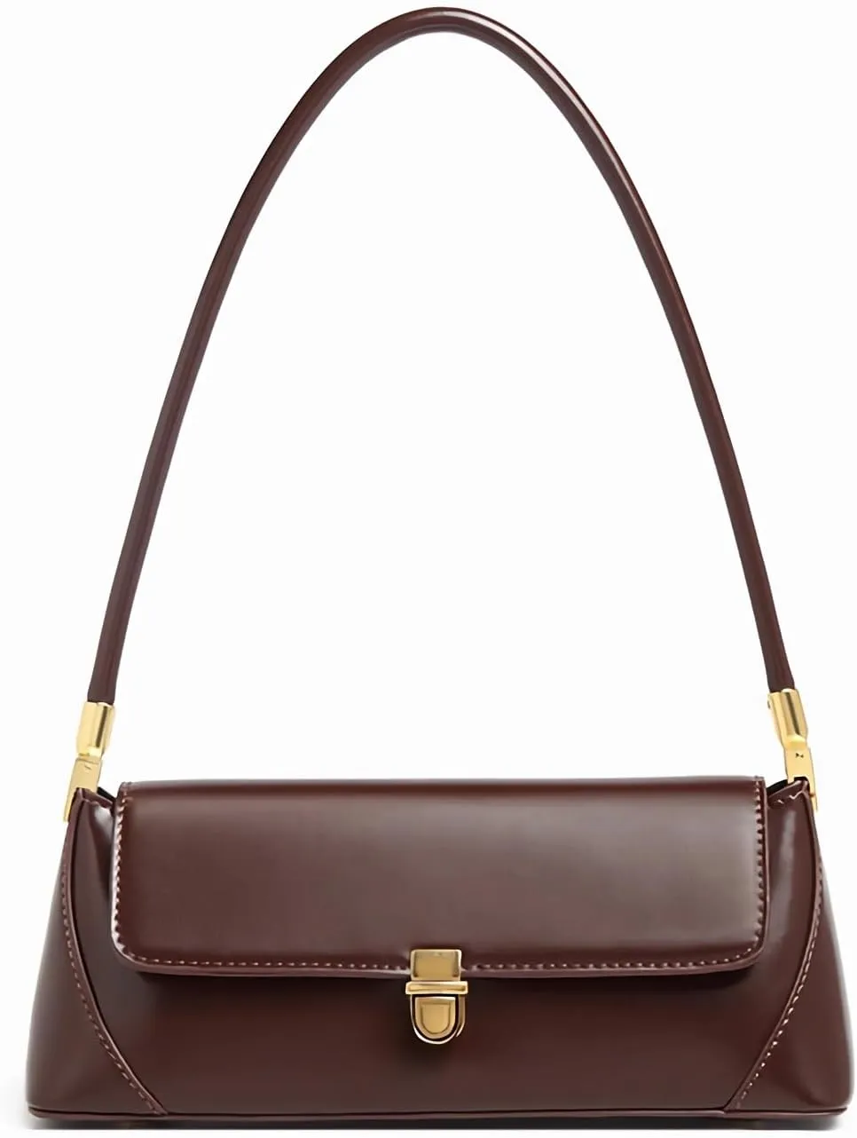 Women's Shoulder Handbags Hobo PU Leather Tote Bag Vintage Vegan Underarm Purse