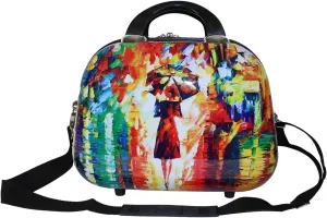 World Traveler 13-Inch Cosmetic Case Shoulder Tote, Paris Nights