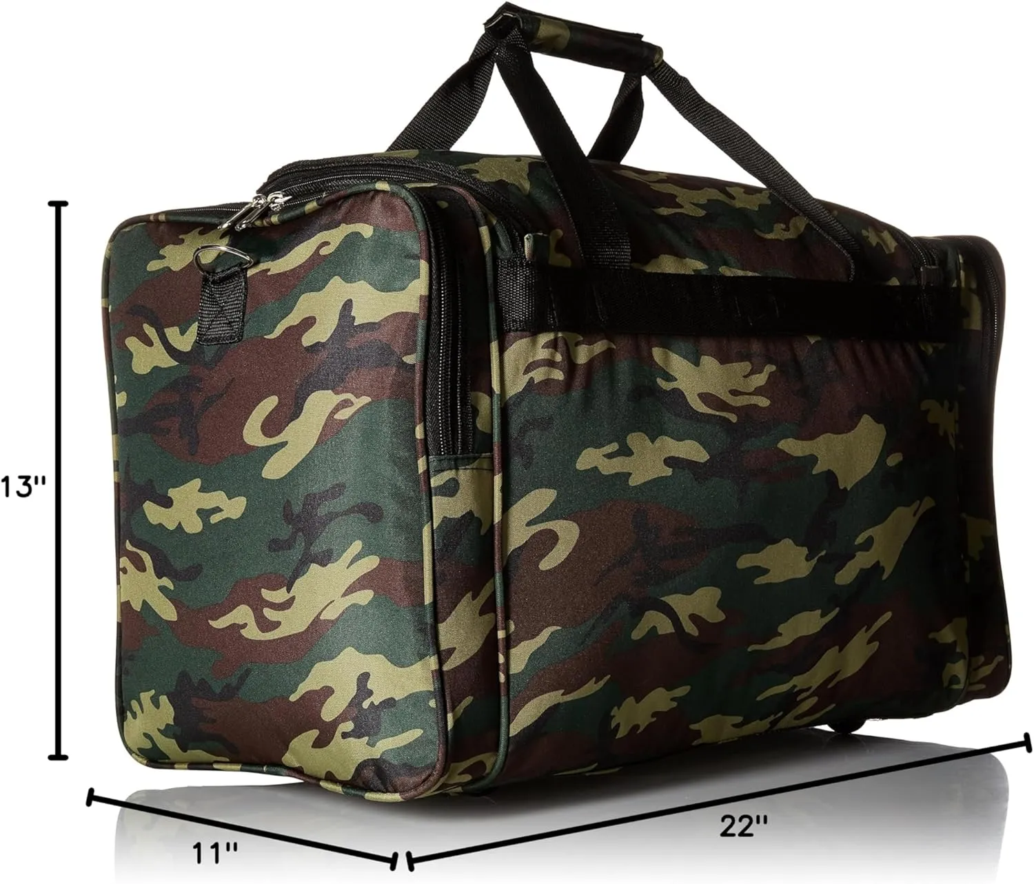 World Traveler 22-inch Carry-on Duffle Bag with Adjustable Shoulder Strap
