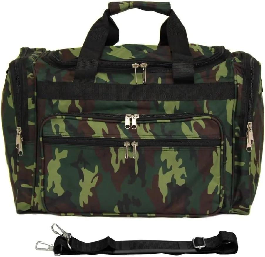 World Traveler 22-inch Carry-on Duffle Bag with Adjustable Shoulder Strap