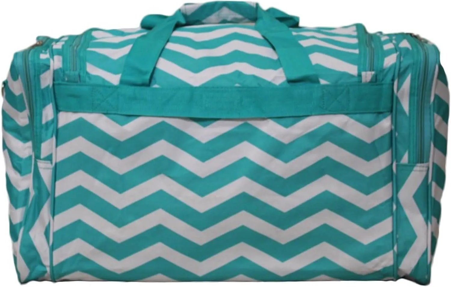 World Traveler Chevron 22-inch Carry-on Duffle Bag with Adjustable Shoulder Strap
