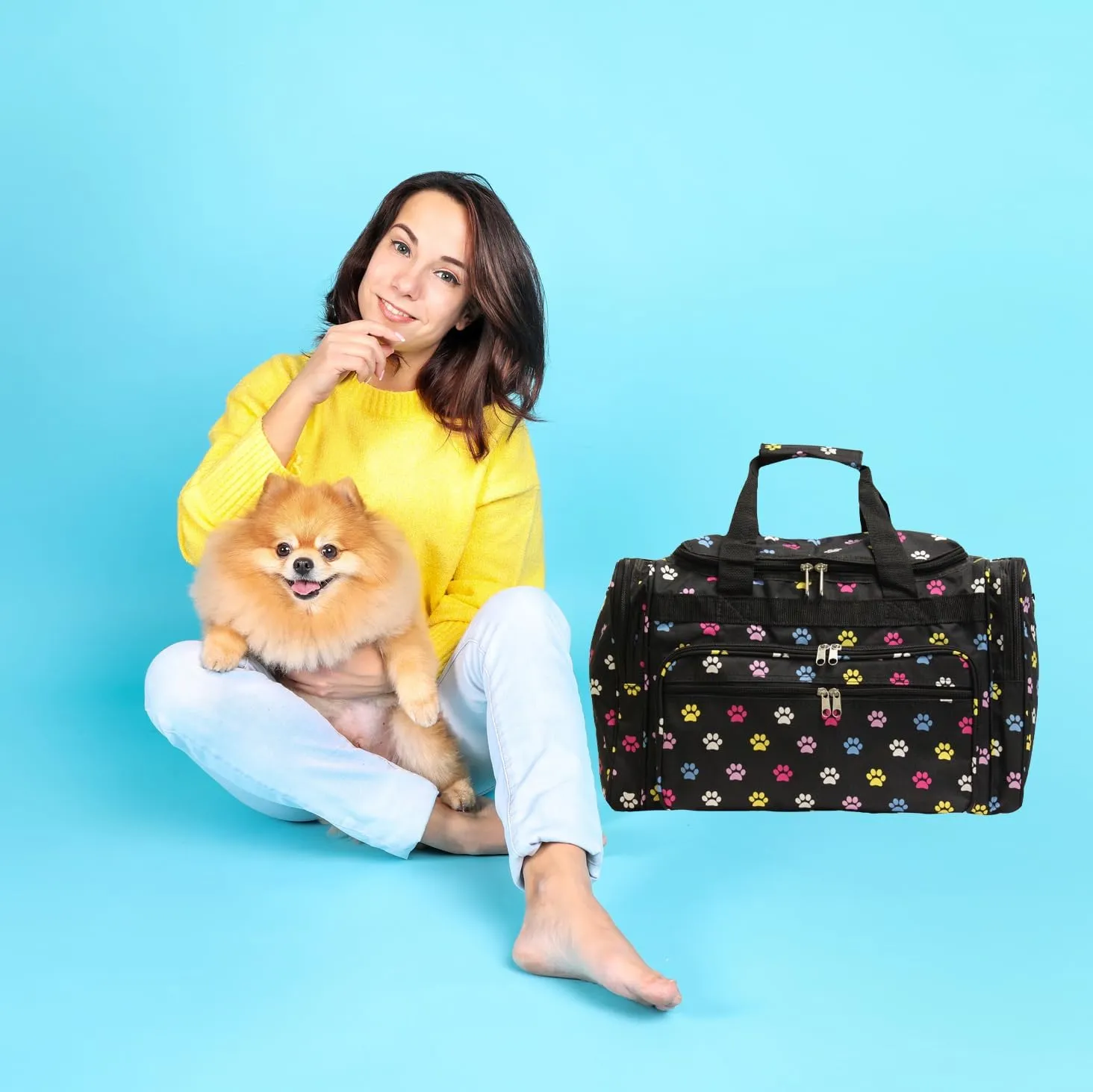 World Traveler Wildlife 22-inch Carry-on Duffle Bag with Adjustable Shoulder Strap