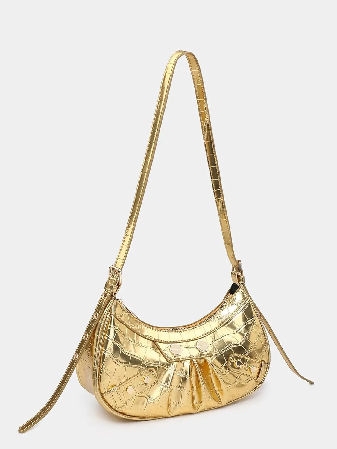Y2k Purses for Women PU Leather Retro Tote Bag Hobo Bag Shoulder Bag Satchel Cool Motorcycle Bag 2024