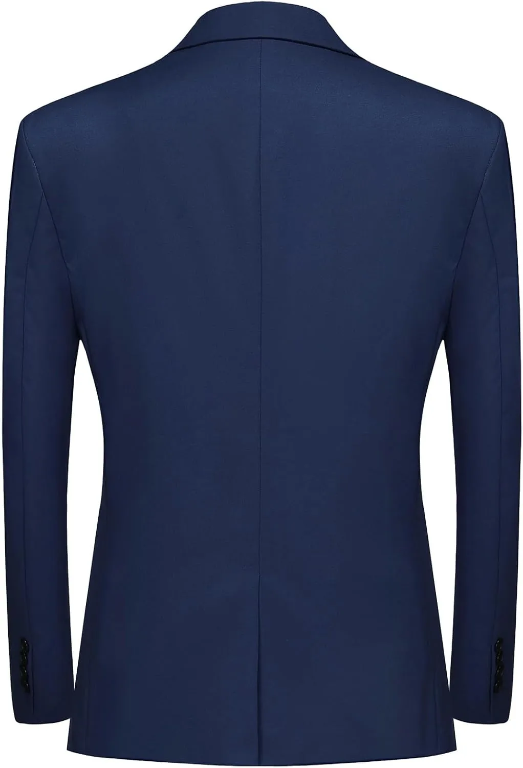 YFFUSHI Men's 3 Piece Suit Slim Fit Notched Lapel One Button Solid Jacket Vest Pants