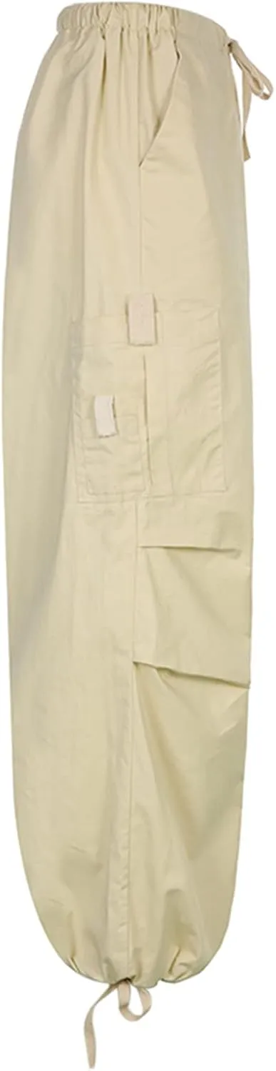 Yuemengxuan Women Ripped Jeans, Ladies Fashion Hollow Out Baggy High Waist Denim Pants Female Casual Loose Trousers