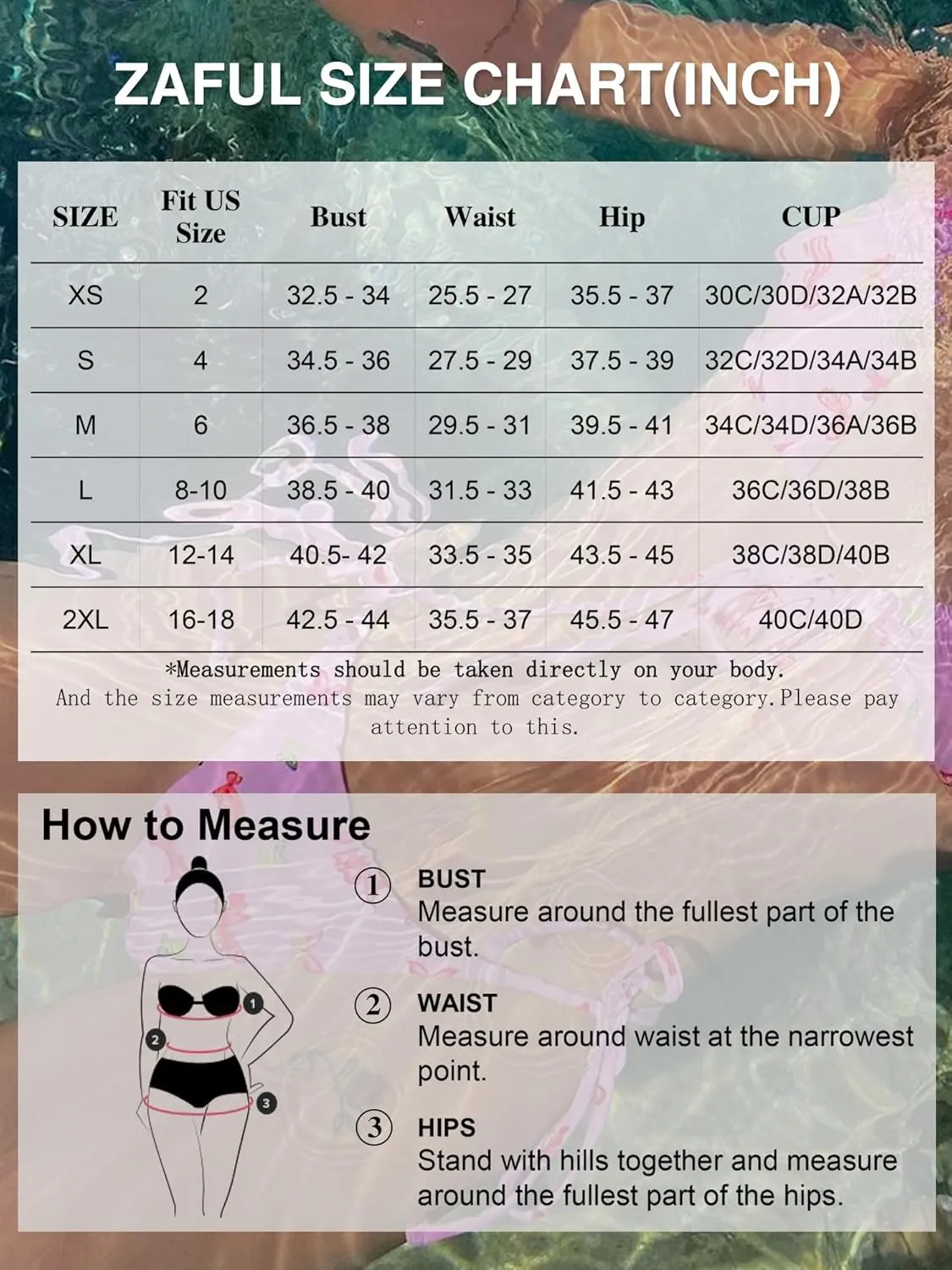 ZAFUL Women's Cutout Bikini Criss Cross Textured Metal High Leg Bikini Sets Cheeky Swimwear Two Piece Swimsuit